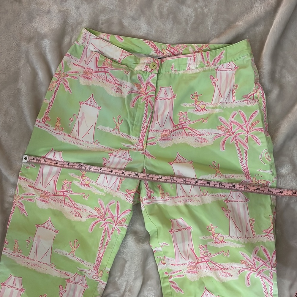 Lilly Pulitzer palms capri pants - Picture 3 of 7
